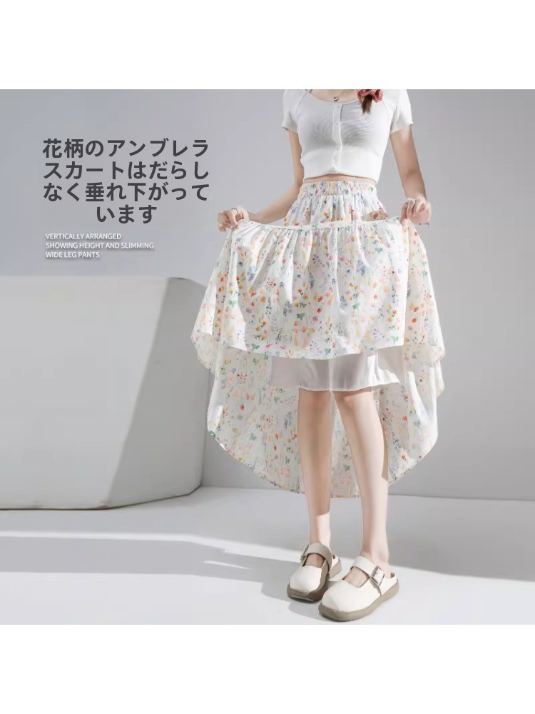 Юбка миди А-силуэта с цветочны – обзор и цена Midi Skirt Floral