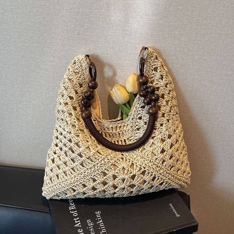 Пляжная сумка-тоут из соломы с – обзор и цена Tote Bag Beach