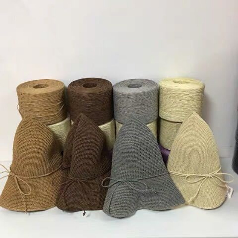 250 г/шт. тонкая плоская пряжа – обзор и цена Crochet Bag Raffia