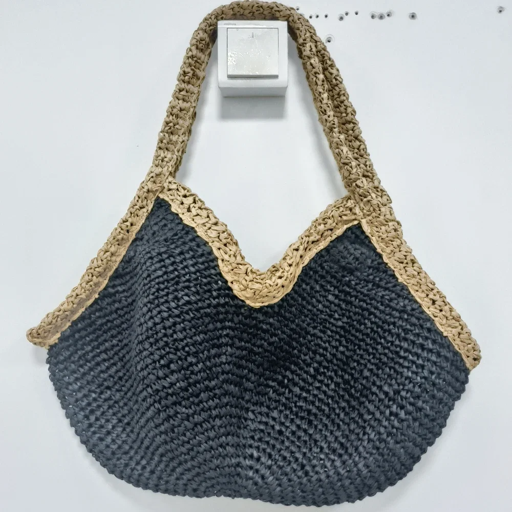 Новая летняя плетеная сумка ру – обзор и цена Crochet Bag Raffia
